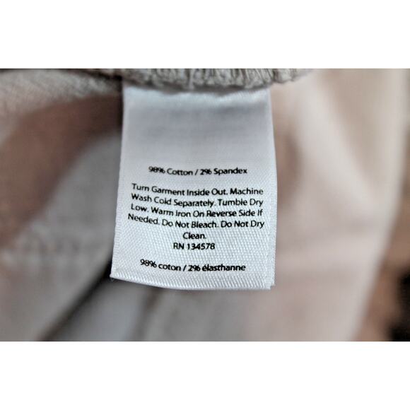 Vineyard Vines Pants Lot of 2 Womens size 6 Green Gray Corduroy Slim Ankle - Picture 16 of 16